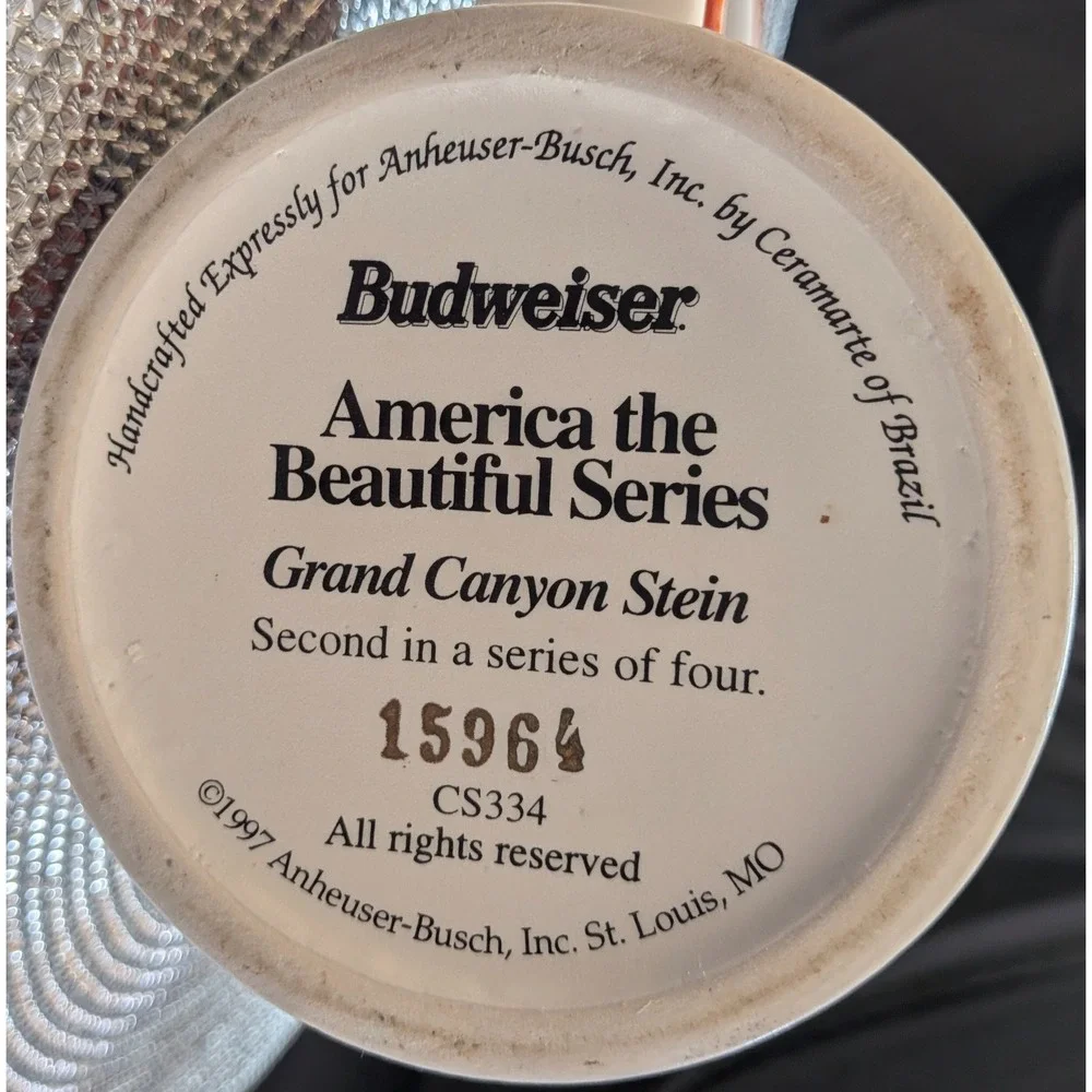 Anheuser Busch America The Beautiful Series Grand Canyon CS334 #15964
